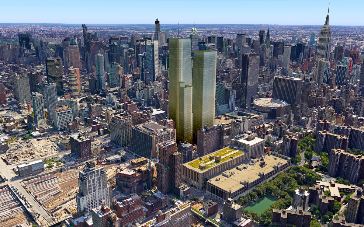 SOM Architects Reveal New Renderings of Hudson Yards-Adjacent Manhattan ...